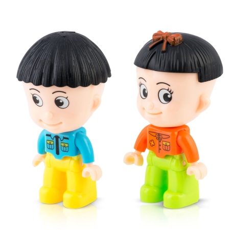 Klocki magnetyczne z karuzelą, Ricokids