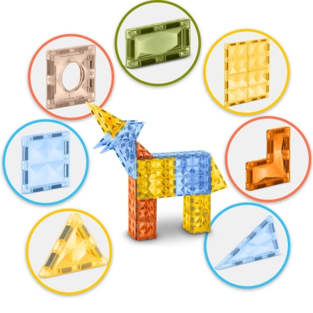 Klocki magnetyczne dla dzieci, Ricokids