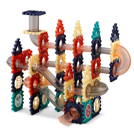 Klocki magnetyczne ze zjeżdżalnią, Ricokids