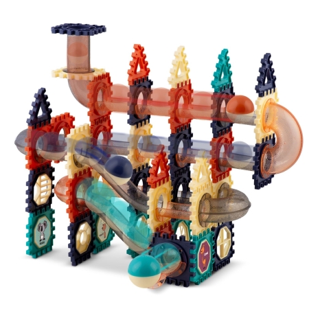 Klocki magnetyczne ze zjeżdżalnią, Ricokids
