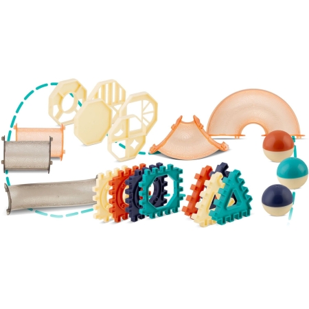 Klocki magnetyczne ze zjeżdżalnią, Ricokids