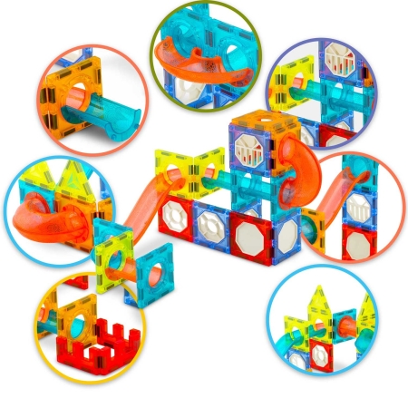 Klocki magnetyczne z podświetleniem, Ricokids