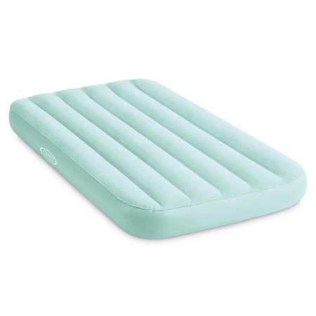 Materac welurowy, jednoosobowy, Bestway, 157x88x18 cm, niebieski