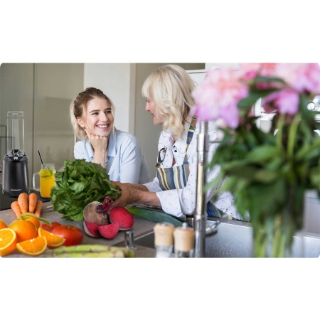 Blender do smoothie, 350W, Berdsen, czarny