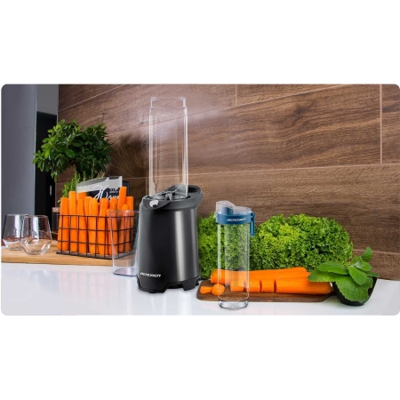 Blender do smoothie, 350W, Berdsen, czarny