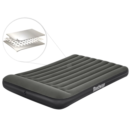 Materac dmuchany, dwuosobowy, Bestway, 203x152x30 cm, zielony