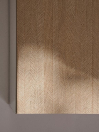 Zestaw mebli kuchennych, Roma, 200 cm, biały, jodełka, mat