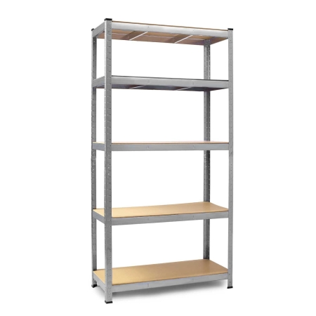 Regał metalowy, magazynowy, zestaw 2 szt, Humberg, 90x40x180 cm