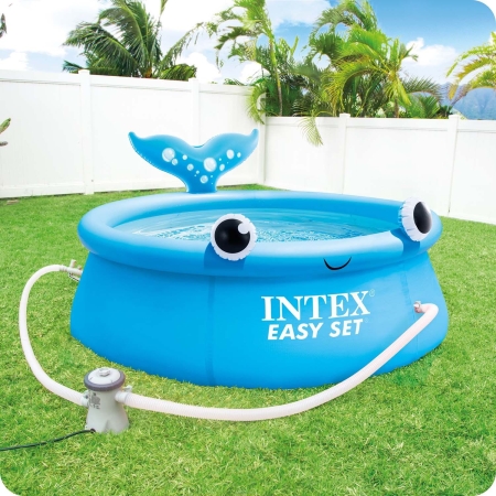 Basen ogrodowy, rozporowy, wieloryb, Intex, 183x51 cm