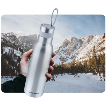 Termos próżniowy, 500 ml, srebrny