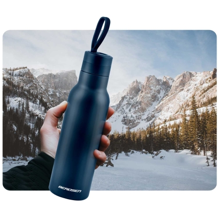 Termos próżniowy, 500 ml, granatowy