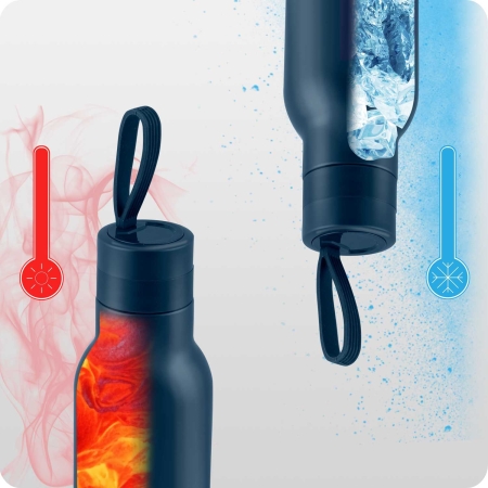 Termos próżniowy, 500 ml, granatowy