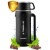 Termos próżniowy, 1500 ml, czarny