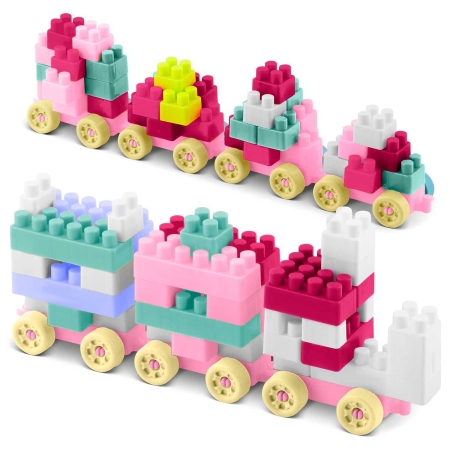 Duże klocki do zabawy, 300 szt, Ricokids