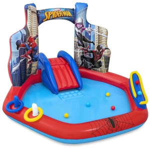 Plac zabaw dmuchany, spider-man, Bestway, 211x206x127 cm