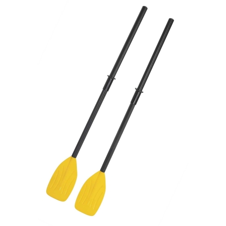 Ponton dmuchany, wiosła, Bestway, 196x106 cm, pomarańczowy
