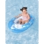 Ponton plażowy do pływania, delfin, Bestway, 102x69 cm, niebieski