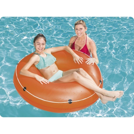 Duże koło do pływania, Bestway, 119 cm, pomarańczowy