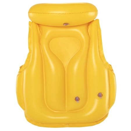 Kamizelka do pływania dla dzieci, Bestway, 51x46 cm, żółty