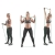 Taśma oporowa do ćwiczeń, Neo-Sport, zielony