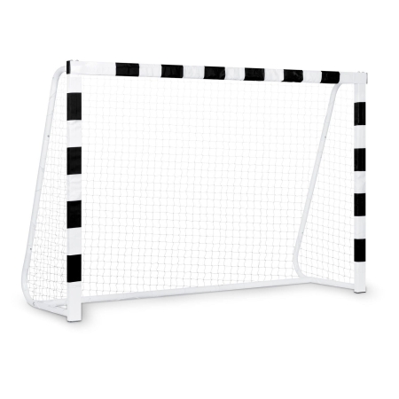 Bramka do piłki nożnej, Neo-Sport, 180x120x60 cm, czarno-biała