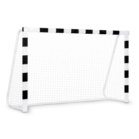 Bramka do piłki nożnej, Neo-Sport, 300x160x90 cm, czarno-biała