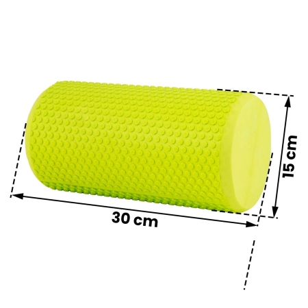 Roller do masażu, ćwiczeń, NS-963, zielony