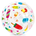 Piłka plażowa, dmuchana, lody, Intex, 51 cm