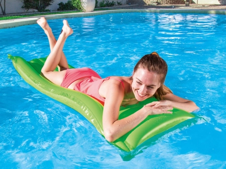 Materac plażowy, Bestway, 183x69 cm, zielony
