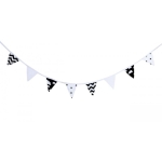 Girlanda, proporczyk, Krucza fala, 245x18 cm