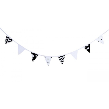 Girlanda, proporczyk, Krucza fala, 245x18 cm