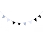 Girlanda, proporczyk, Nocne niebo, 245x18 cm