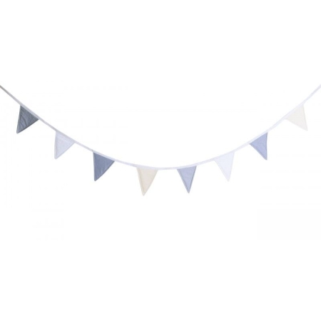 Girlanda, proporczyk, Szara myszka, 245x18 cm