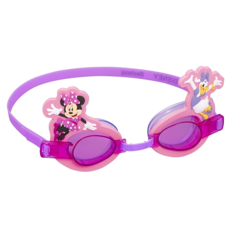 Okularki pływackie dla dzieci, Minnie, fioletowy
