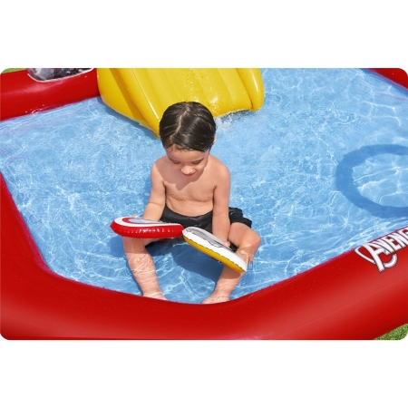 Plac zabaw dmuchany, avengers, Bestway, 211x198x125 cm