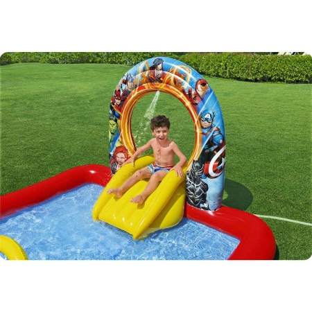 Plac zabaw dmuchany, avengers, Bestway, 211x198x125 cm