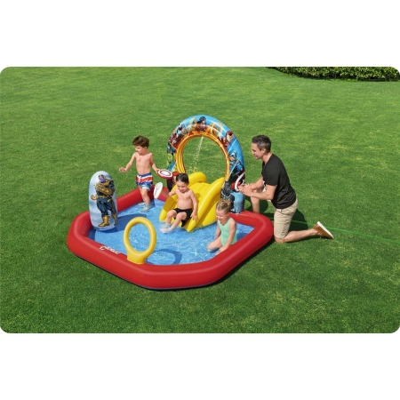 Plac zabaw dmuchany, avengers, Bestway, 211x198x125 cm