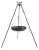 Wok na trójnogu 180 cm, TRIVO, stal naturalna, 70 cm