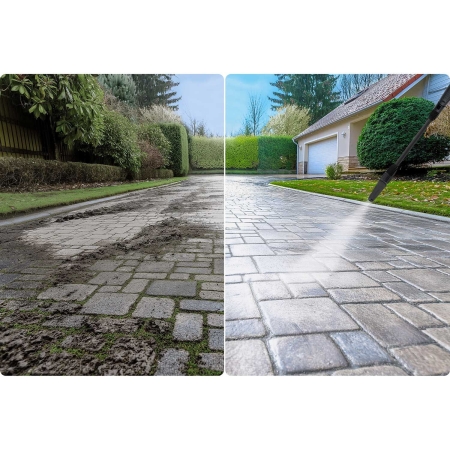 Myjka ciśnieniowa ze zwijakiem, 1800W, Humberg