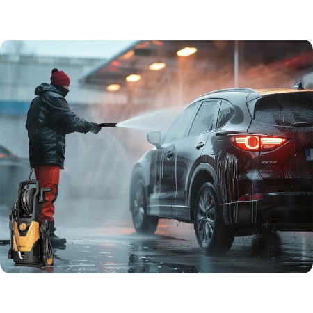 Myjka ciśnieniowa ze zwijakiem, 1800W, Humberg