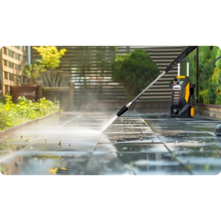 Myjka ciśnieniowa ze zwijakiem, 2500W, Humberg