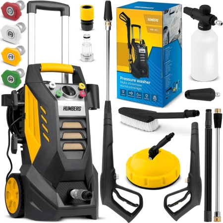 Myjka ciśnieniowa ze zwijakiem, 2500W, Humberg