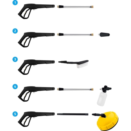 Myjka ciśnieniowa ze zwijakiem, 2500W, Humberg