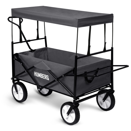 Wózek transportowy, składany, 80L, Humberg, czarny