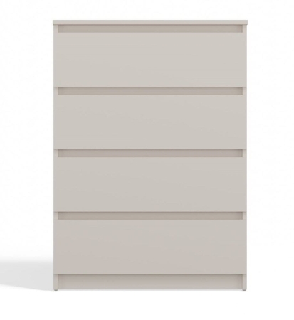 Komoda z 4 szufladami, Malwa, 70x40x97 cm, kaszmir