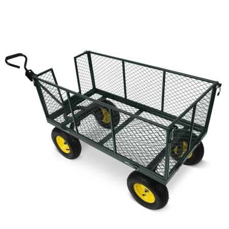 Wózek ogrodowy, transportowy, 280L, Humberg, zielony