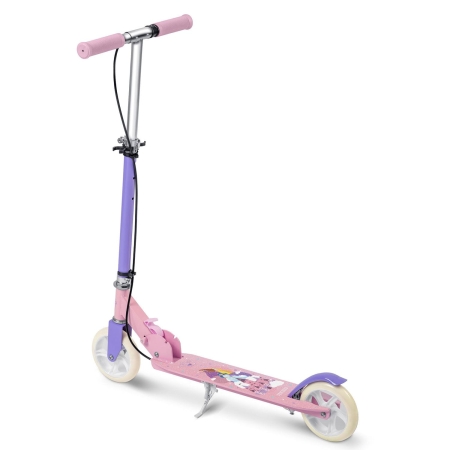 Hulajnoga dwukołowa, księżniczki, Kodi, różowa, fioletowa