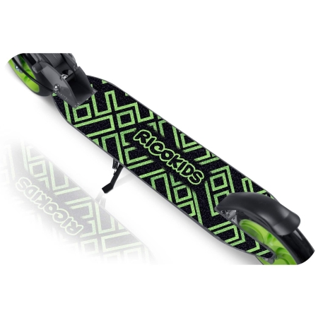 Hulajnoga dwukołowa, Kodi, szaro-zielona