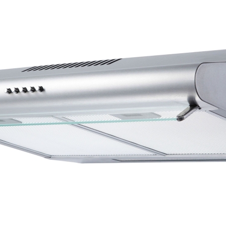 Okap kuchenny podszafkowy, LED, 60 cm, berdsen, BE-10-A, inox