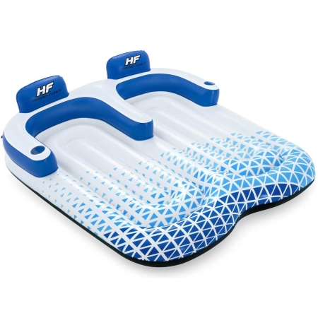Materac dwuosobowy do pływania, Bestway, 183x176x56 cm, niebieski